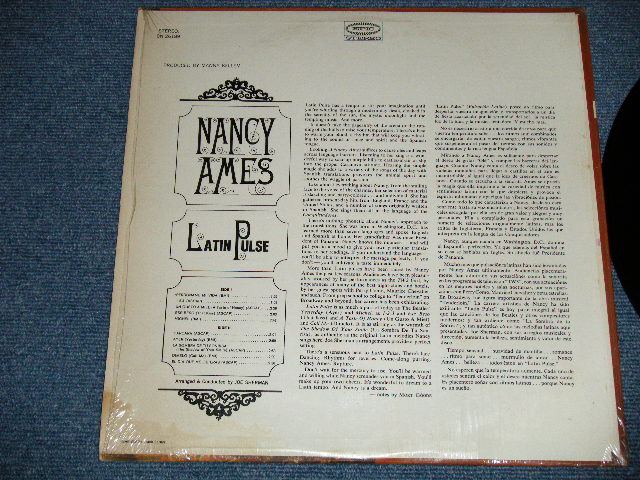 画像: NANCY AMES With LAURINDO ALMEIDA -  LATIN PLUSE ( Ex+++/Ex+++) / 1966 US ORIGINAL STEREO Used LP