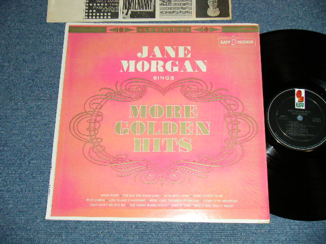 画像1: JANE MORGAN - SINGS MORE GOLDEN HITS ( Ex++/Ex+++ )  / 1962  US AMERICA ORIGINAL STEREO Used LP 