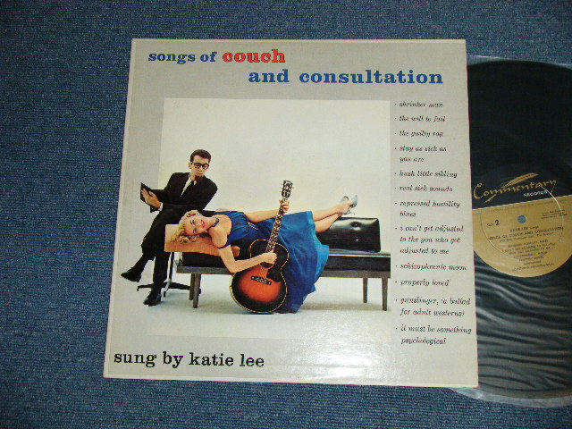 画像1: KATIE LEE - SONGS OF COUCH and CONSULTATION  (Ex++/Ex+ Looks:Ex) / 1957 US AMAERICA ORIGINAL MONO Used LP 