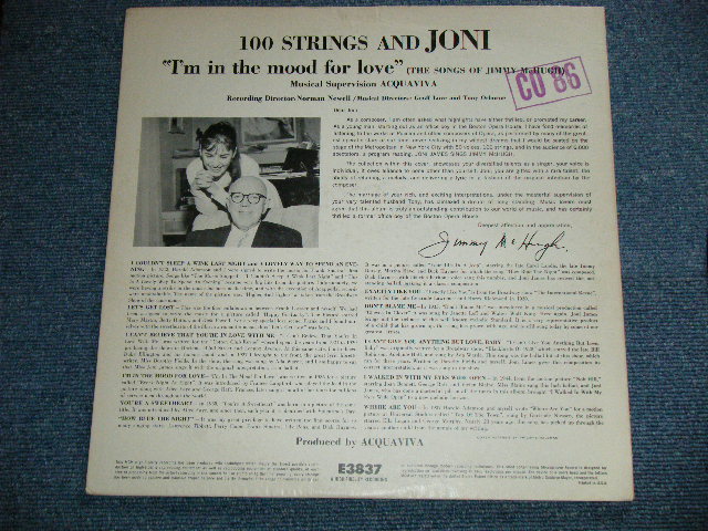 画像: JONI JAMES ( 100 STRINGS & JONI ) - I'M IN THE MOOD FOR LOVE ( Ex,Ex++/Ex++ ) / 1959 US ORIGINAL BLACK Label  MONO Used  LP