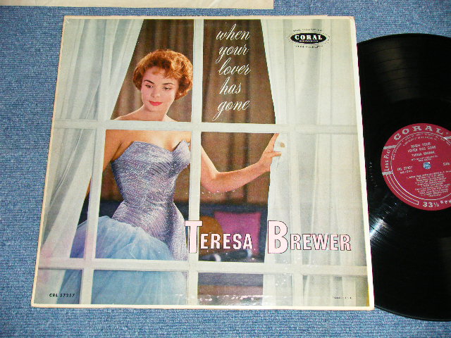 画像1: TERESA BREWER - WHEN YOUR LOVER HAS GONE ( Ex+/Ex+++ )  / 1958 US AMERICA  ORIGINAL "MAROON Label" MONO Used LP