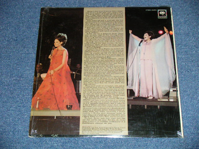 画像: BARBRA STREISAND  -  A HAPPENING IN CENTRAL PARK. ( MINT-/MINT-)   / 1968  US AMERICA ORIGINAL "360 Sound Label"  STEREO Used LP