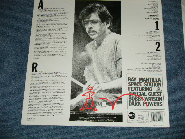 画像: RAY MANTILLA - SPACE STATION ( NEW ) / 1989 ITALY ORIGINAL "BRAND NEW" LP   