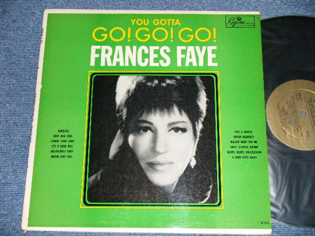画像1: FRANCES FAYE - YOU GOTTA GO!GO!GO! ( Ex+/Ex+++ Looks*Ex++ )  / 198? US AMERICA ORIGINAL Used  LP
