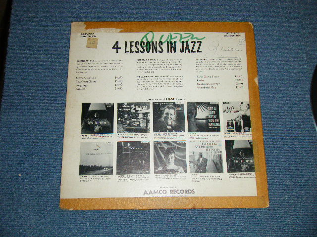 画像: ART BLAKEY Jazz Messangers, CHARLIE MINGUS, AUSTRALIAN JAZZ Quintet, JOHNNY RICHARDS - 4 LESSONS IN JAZZ  ( VG/Ex+++ ) / 1956 US AMERICA ORIGINAL  MONO Used LP 