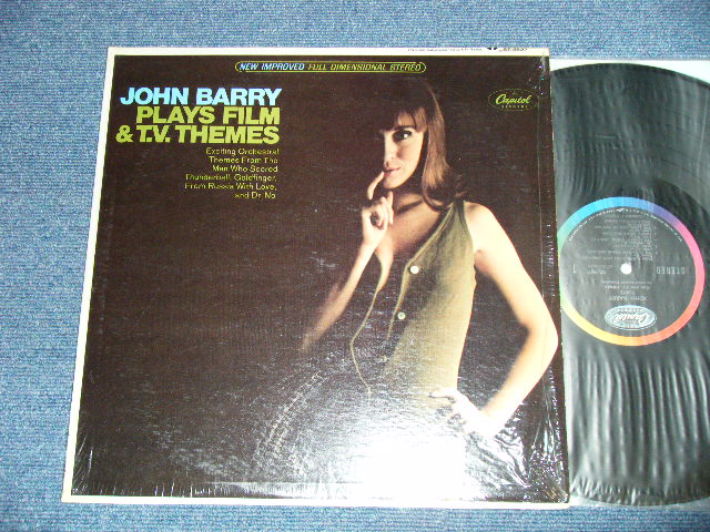 画像1: JOHN BARRY - PLAYS FILM & T.V. THEMES ( MINT-/Ex+++ ) / 1965 US AMERICA ORIGINAL STEREO Used  LP 
