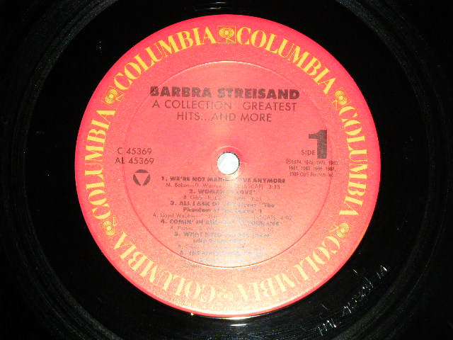 画像: BARBRA STREISAND  - GREATEST HITS ...AND MORE(Ex+++/MINT ) / 1989  US AMERICA ORIGINALUsed  LP