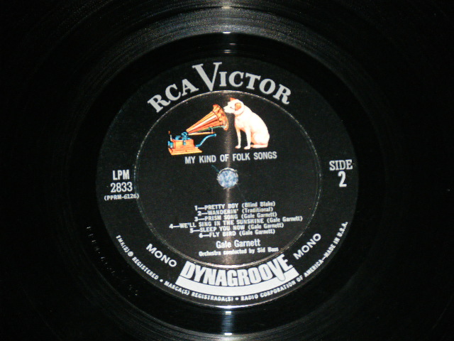 画像: GALE GARNETT - WE'LL SING IN THE SUNSHINE (Ex/Ex++) / 1964 US AMERICA  ORIGINAL MONO Used LP 