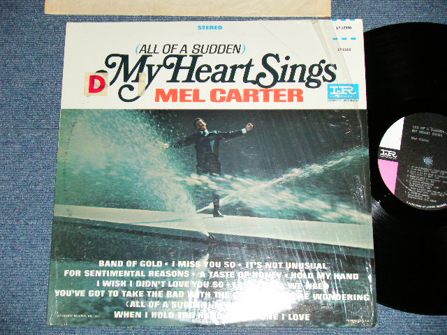 画像1: MEL CARTER - (ALL OF A SUDDEN) MY HEART SINGS   ( Ex+++/Ex+++ )   / 1966 US AMERICA ORIGINAL STEREO Used  LP 