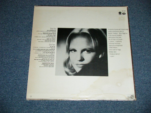 画像: PEGGY LEE - BRIDGE OVER TROUBLED WATER ( Ex/Ex+++ )  / 1970 US AMERICA ORIGINAL "LIME GREEN Label"  Used LP 