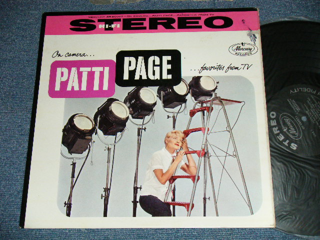 画像1: PATTI PAGE -  ON CAMERA...FAVORITES FROM TV (Ex-/Ex+++ )  /1959  US AMERICA ORIGINAL STEREO Used LP