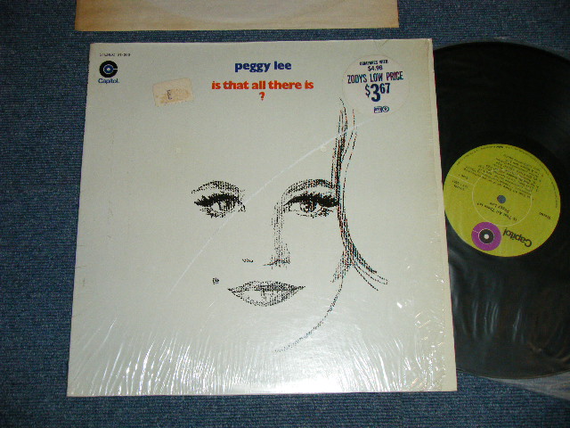 画像1: PEGGY LEE - IS THAT ALL THERE IS ? ( MINT/Ex+++ Looks:Ex++ A-1:Ex ) / 1969 US AMERICA ORIGINAL 1st Press "LIME GREEN Label" STEREO LP 