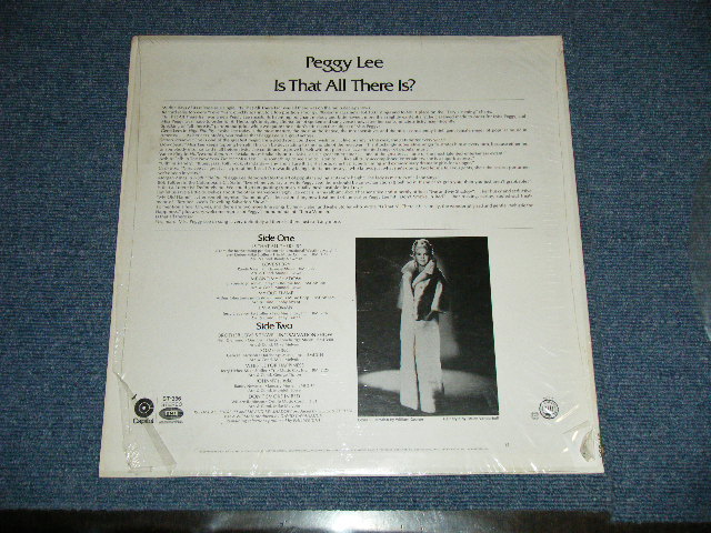 画像: PEGGY LEE - IS THAT ALL THERE IS ? (Ex+++/MINT-) / 1969 US AMERICA ORIGINAL 1st Press "LIME GREEN Label" STEREO LP 