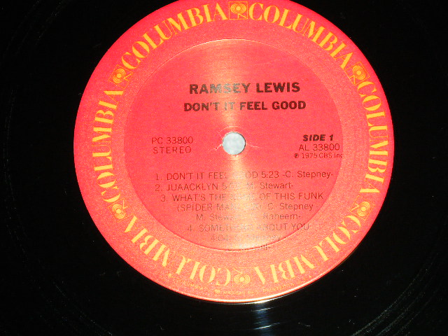 画像: RAMSEY LEWIS - DON'T IT FEEL GOOD ( Ex+++/MINT- )  / 1975 US AMERICA ORIGINAL  Used  LP