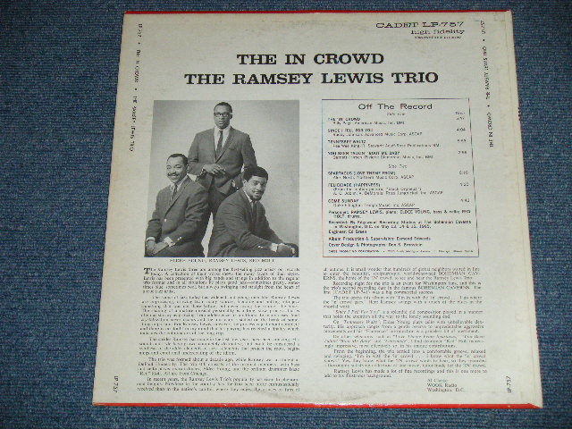 画像: RAMSEY LEWIS -  THE IN CROWD  (Ex,Ex+/Ex+ Looks:Ex)  / 1970's  US AMERICA  "2nd Press Label"  STEREO Used LP