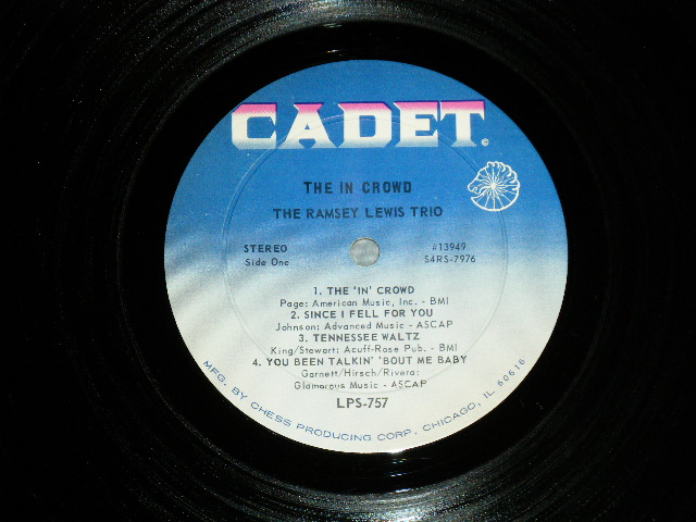 画像: RAMSEY LEWIS -  THE IN CROWD  (Ex,Ex+/Ex+ Looks:Ex)  / 1970's  US AMERICA  "2nd Press Label"  STEREO Used LP