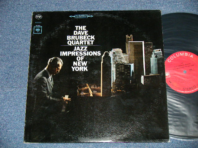 画像1: DAVE BRUBECK QUARTET - JAZZ IMPRESSIONS OF NEW YORK ( Ex+/Ex+++ ) / 1965 US AMERICA ORIGINAL "BLACK  360 SOUND Label"  STEREO Used LP 
