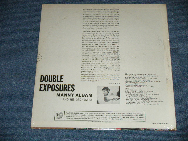 画像: MANNY ALBAM and His ORCHESTRA - DOUBLE EXPOSURES ( MINT-/MINT-) /  1961 US AMERICA ORIGINAL MONO Used LP