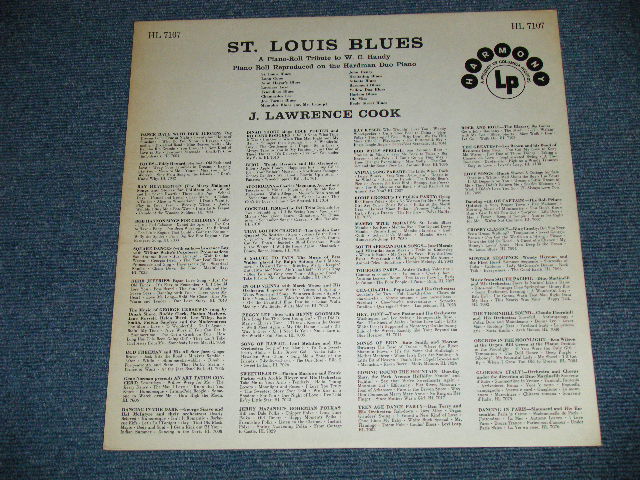 画像: J. LAWRENCE COOK - ST. LOUIS BLUES  ( Ex+++/Ex+++ )  /  US AMERICA ORIGINAL"MAROON Label"  MONO Used LP 