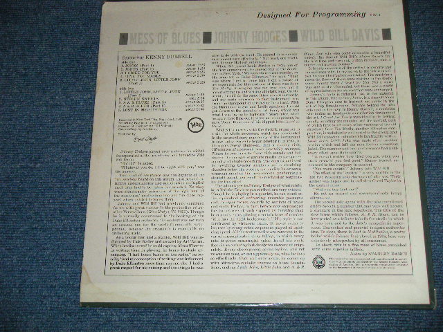 画像: JOHNNY HODGES / WILD BILL DAVIS - MESS OF BLUES ( Ex+/Ex+++ )  / 1964 US AMERICA ORIGINAL "YELLOW LABEL PROMO"  MONO Used LP
