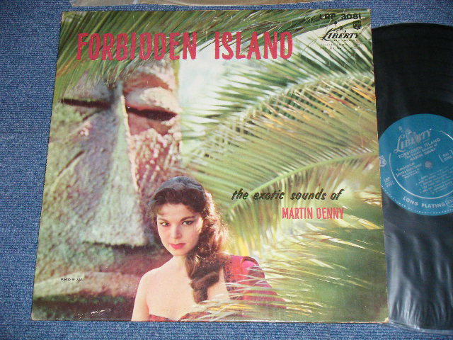 画像1: MARTIN DENNY -  FORBIDDEN ISLAND  ( Ex++,Ex+/Ex+++, Ex++)   / 1958 US AMERICA ORIGINAL "1st Press TURQUOISE Label" MONO Used   LP  