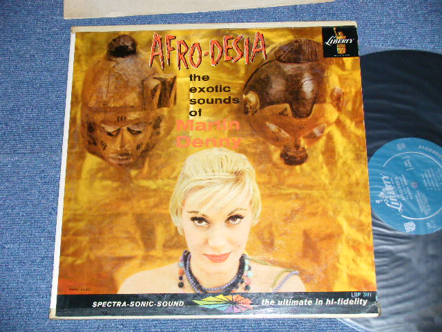画像1: MARTIN DENNY -  AFRO-DESIA : THE EXOTIC SOUNDS OF ( Ex/Ex++ Looks:Ex+++)   / 1959 US AMERICA ORIGINAL "1st Press TURQUOISE Label" MONO Used   LP  