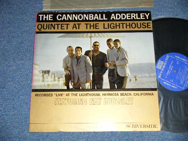 画像1: The CANNONBALL ADDERLEY QUINTET - AT THE LIGHTHOUSE ( Ex+/Ex+++ B-1 :SCRATCH   )  / 1960 US AMERICA ORIGINAL  MONO Used LP 
