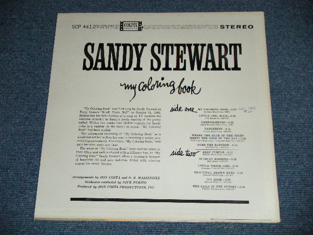 画像: SANDY STEWART - MY COLORING BOOK ( Ex+++/Ex+++ ) / 1960's US AMERICA ORIGINAL STEREO Used LP