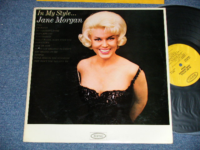画像1: JANE MORGAN - IN MY STYLE  ( Ex++/Ex+++ )  / 1965  US AMERICA ORIGINAL MNO Used  LP 
