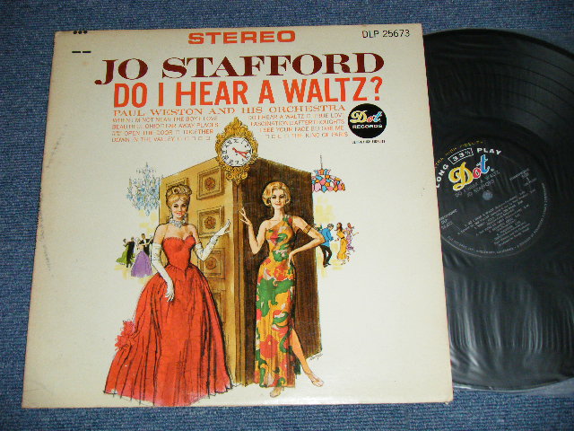画像1: JO STAFFORD - DO I HEAR A WALTZ  (Ex/Ex+++) / 1966 US AMERICA ORIGINAL STEREO Used LP 