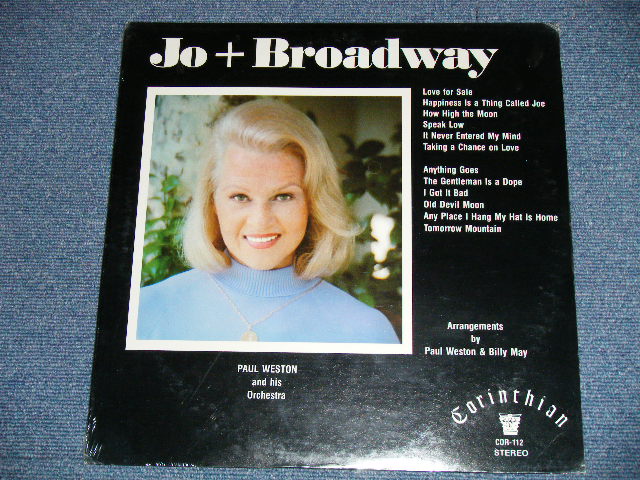 画像1: JO STAFFORD -  JO + BROARDWAY  ( SEALED ) / 1978 US AMERICA ORIGINAL "BRAND NEW SEALED" LP 