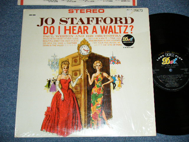 画像1: JO STAFFORD - DO I HEAR A WALTZ  ( MINT-/MINT-) / 1966 US AMERICA ORIGINAL STEREO Used LP 