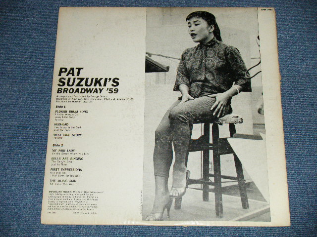 画像: PAT SUZUKI - PAT SUZUKI'S BROADWAY '59 ( Ex/Ex+ Looks:Ex ) / 1959 US ORIGINAL MONO LP 
