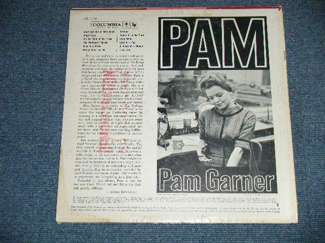 画像: PAM GARNER - PAM ( Ex+/Ex ) / 1960 US AMERICA ORIGINAL "PROMO Stamp" "6 EYES Label" MONO Used LP 