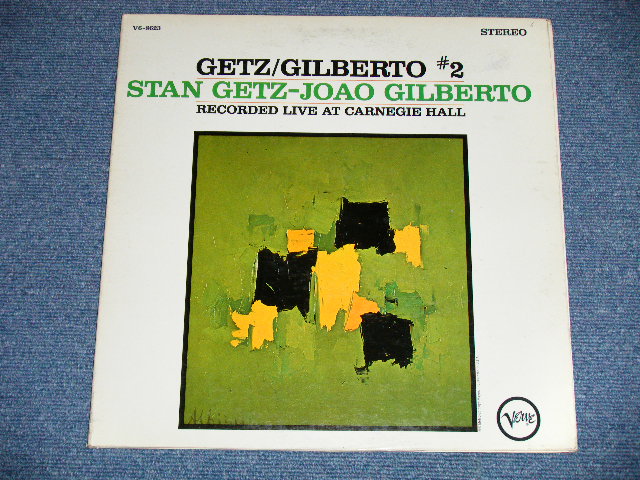 画像: STAN GETZ + JOAO GILBERTO   -  GETZ/GILBERTO RECORDED LIVE AT CARNEGIE HALL  ( Ex++/Ex+++ )  / 1965 US AMERICA ORIGINAL STEREO  Used LP