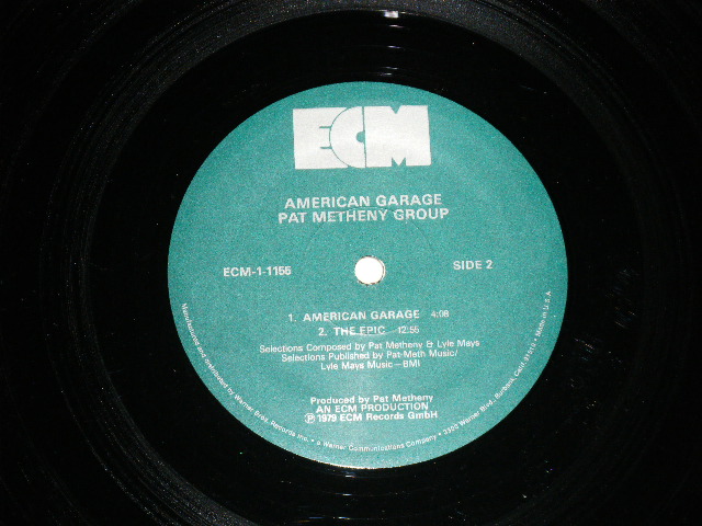 画像: PAT METHENY GROUP - AMERICAN GARAGE(Ex++/MINT-) / 1979  US AMERICA ORIGINAL Used LP