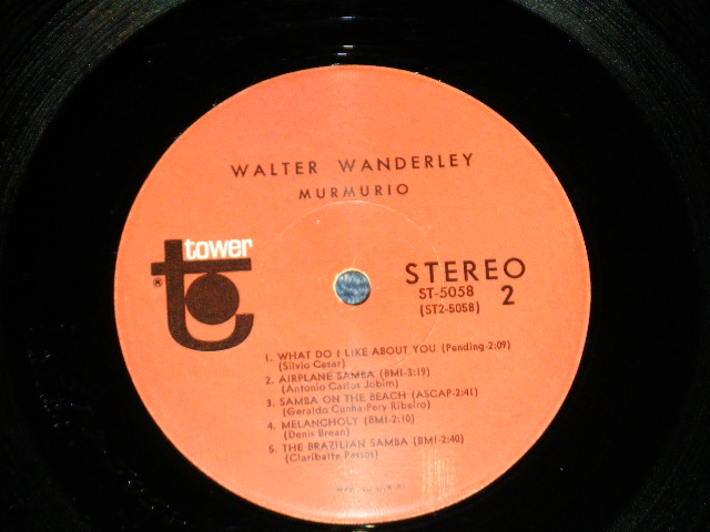 画像: WALTER WANDERLEY - MURMURIO ( Ex++/Ex+++ Looks:Ex++ : EDSP)  / 1967  US AMERICA  ORIGINAL STEREO Used LP