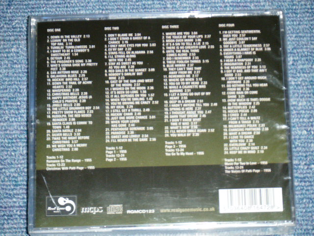 画像: PATTI PAGE - Vol.1 EIGHT CLASSIC ALBUMS  ( SEALED ) / 2014 EUROPE "BRAND NEW SEALED" 4-CD's Set