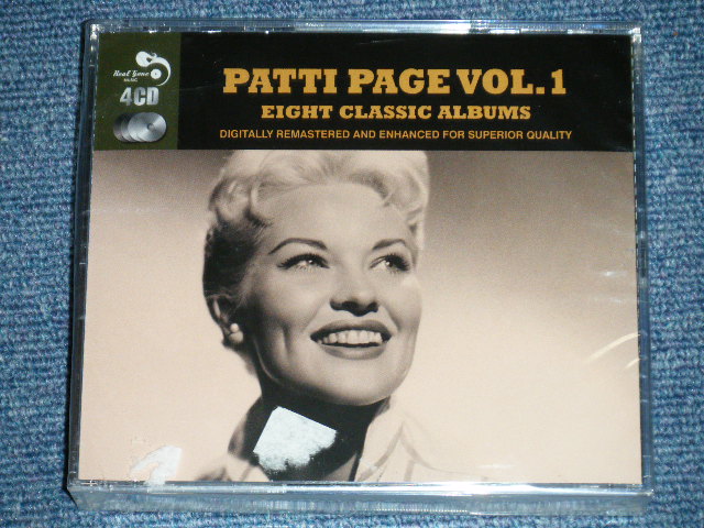 画像1: PATTI PAGE - Vol.1 EIGHT CLASSIC ALBUMS  ( SEALED ) / 2014 EUROPE "BRAND NEW SEALED" 4-CD's Set