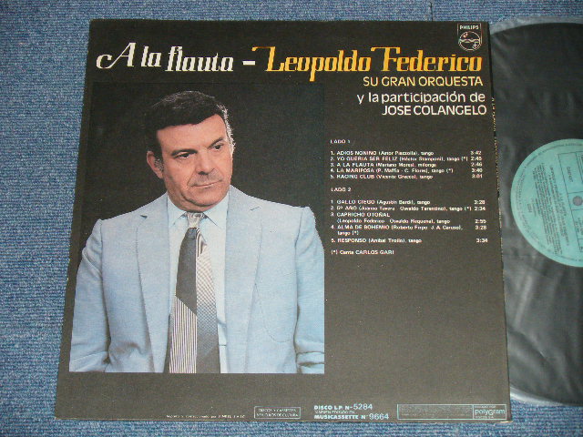 画像1: LEOPOLDO FEDERICO SU GRAN PRQUESTA - A LA FLAUTA ( MINT-/MINT- )  /  ARGENTINA Used LP 