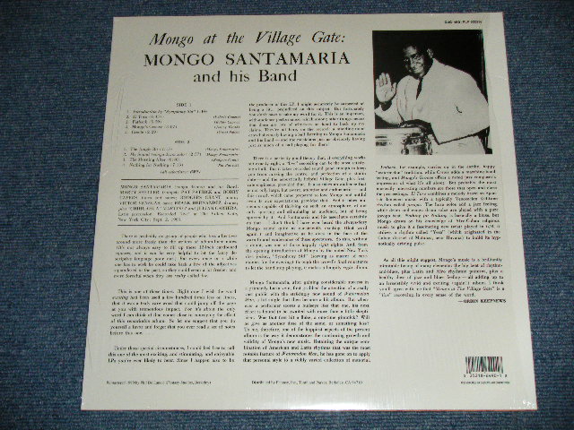 画像: MONGO SANTAMARIA - MONGO AT THE VILLAGE GATE ( SEALED)  / US AMERICA REISSUE " BRAND NEW SEALED"  LP  