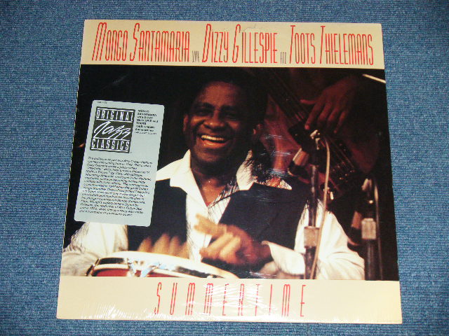 画像1: MONGO SANTAMARIA with DIZZY GILLESPIE and TOOTS THIELEMANS  - SUMMERTIME  ( SEALED)  / 1991 US AMERICA REISSUE " BRAND NEW SEALED"  LP  