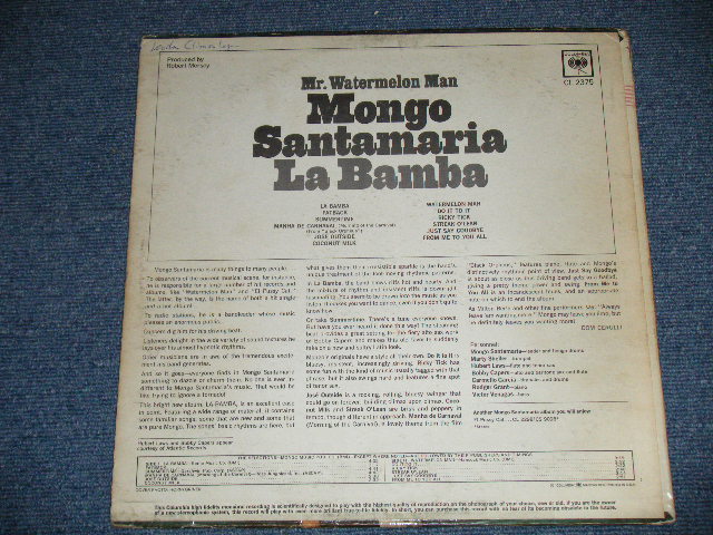 画像: MONGO SANTAMARIA - LA BAMBA   ( Ex+/Ex+++ ) / 1965 US America Original 'White 360 Sound Label' MONO Used  LP