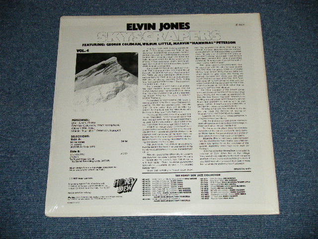 画像: ELVIN JONES  - SKYSCRAPERS VOL.4 ( SEALED) / 1977 US AMERICA "BRAND NEW SEALED"  LP 