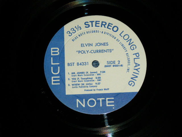 画像: ELVIN JONES - POLY-CURRENTS ( Ex+/Ex++) / 1969 US AMERICA ORIGINAL "A Division of LIBERTY on Label"  Used LP  