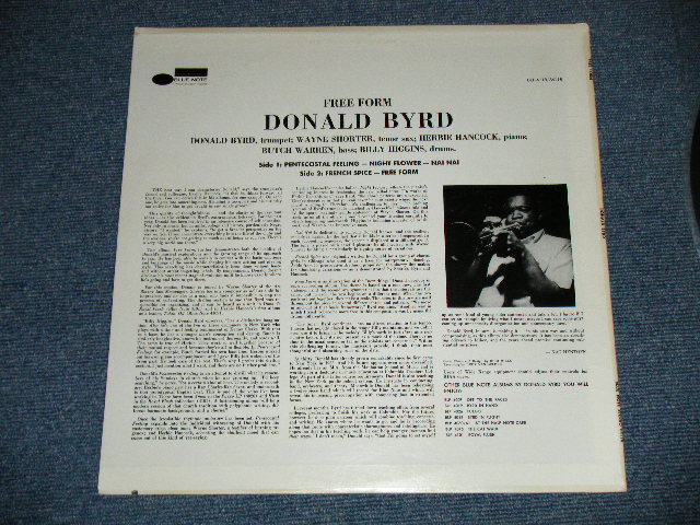 画像: DONALD BYRD - FREE FORM  (Ex++/MINT-  :Cut Out ) / Mid 1970's  US AMERICA REISSUE " Dark Blue with White "b" Logo on Label" Used LP 