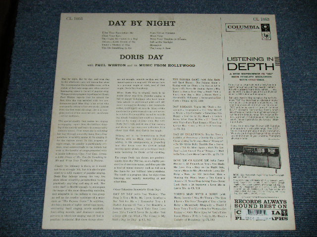 画像: DORIS DAY - DAY BY NIGHT ( Ex++/Ex++ ) / 1958 US ORIGINAL "6 EYES Label"  Mono Used LP