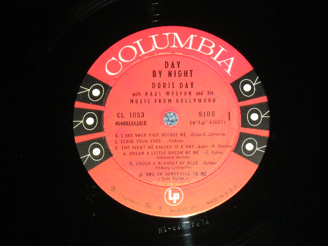画像: DORIS DAY - DAY BY NIGHT ( Ex++/Ex++ ) / 1958 US ORIGINAL "6 EYES Label"  Mono Used LP