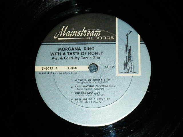 画像: MORGANA KING - WITH A TASTE OF HONEY ( Ex++/Ex+++ A-1:Ex+ )  / 1964 US AMERICA ORIGINAL STEREO  Used LP 