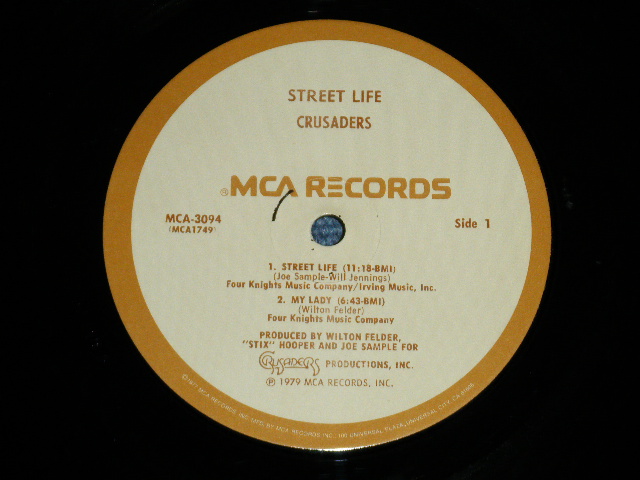 画像: CRUSADERS - STREET LIFE 300S( Ex++/Ex+++) / 1979 US AMERICA ORIGINAL Used LP